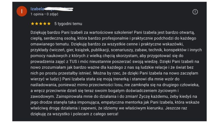 kurs online tus trening umiejetnosci społeczny tus 1 i 2 stopnia