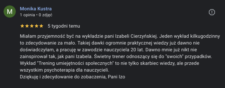 kurs online tus trening umiejetnosci społeczny tus 1 i 2 stopnia