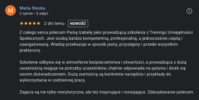 kurs trenera tus online certyfikat